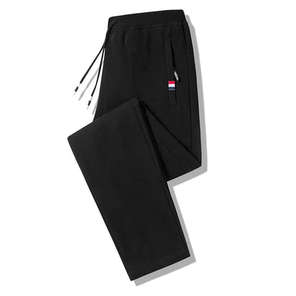 Autumn Men's Fitness Joggers | Elastic Waist Cotton Track Pants (M-8XL)