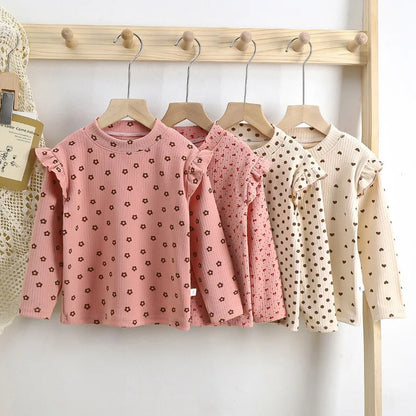 Kids' Floral Dot Undershirt