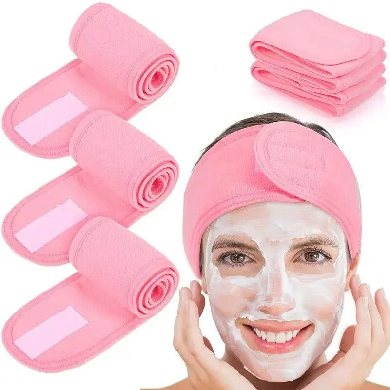 European & American Style Face Wash Headband