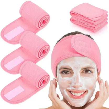 European & American Style Face Wash Headband