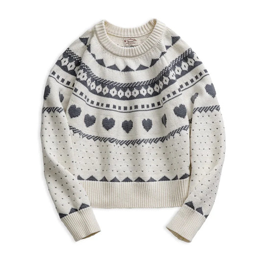 Cozy Knit Cotton-Blend Sweater