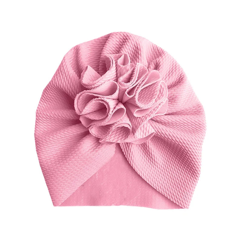 Cute Flower Baby Turban Hat