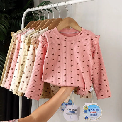 Kids' Floral Dot Undershirt