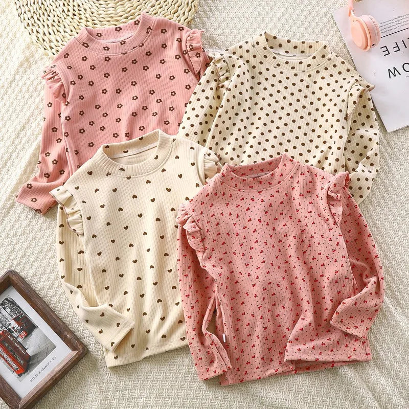 Kids' Floral Dot Undershirt