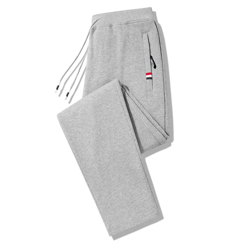 Autumn Men's Fitness Joggers | Elastic Waist Cotton Track Pants (M-8XL)